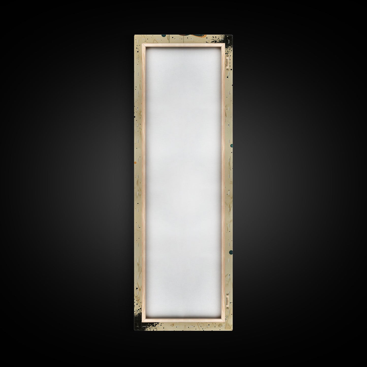 Planets and Stars, Boys Nursery Room Decor, Gift For Son, Framed Canvas Print