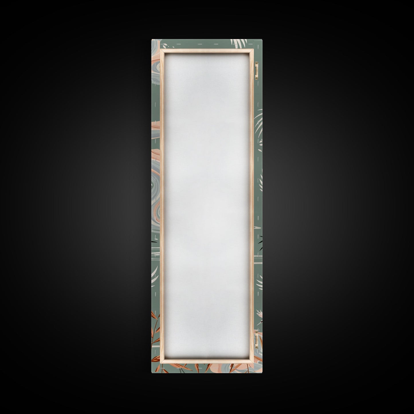 Cranes In Flight Framed Canvas Print, Traditional Japanese Art With Soft Colors And Detailed Wings, Wall Art Ready To Hang