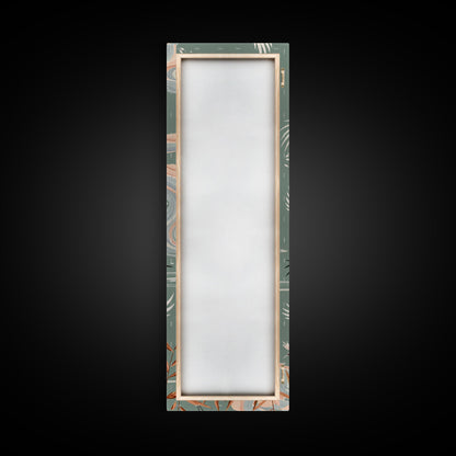 Cranes In Flight Framed Canvas Print, Traditional Japanese Art With Soft Colors And Detailed Wings, Wall Art Ready To Hang