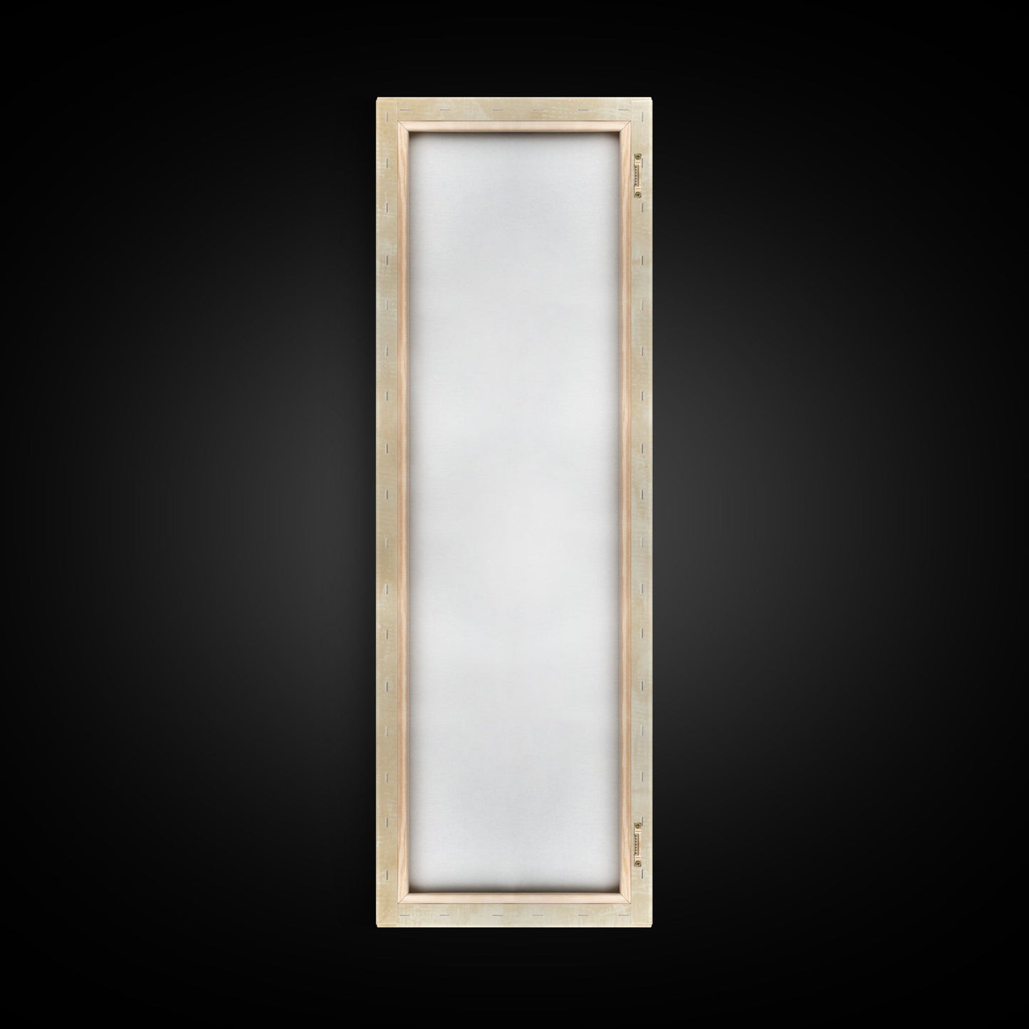 Coastal Crabs Skinny Art Tall Art Japanese Ukiyo-e Inspired Nautical Framed Canvas Print for Beach House or Ocean Lovers