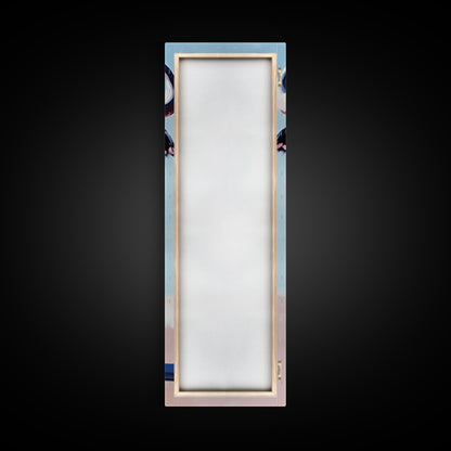 Bison Canvas Print Modern Rustic Wall Art Boho Art Southwest Wall Art Above Bed Art Vertical Wall Art