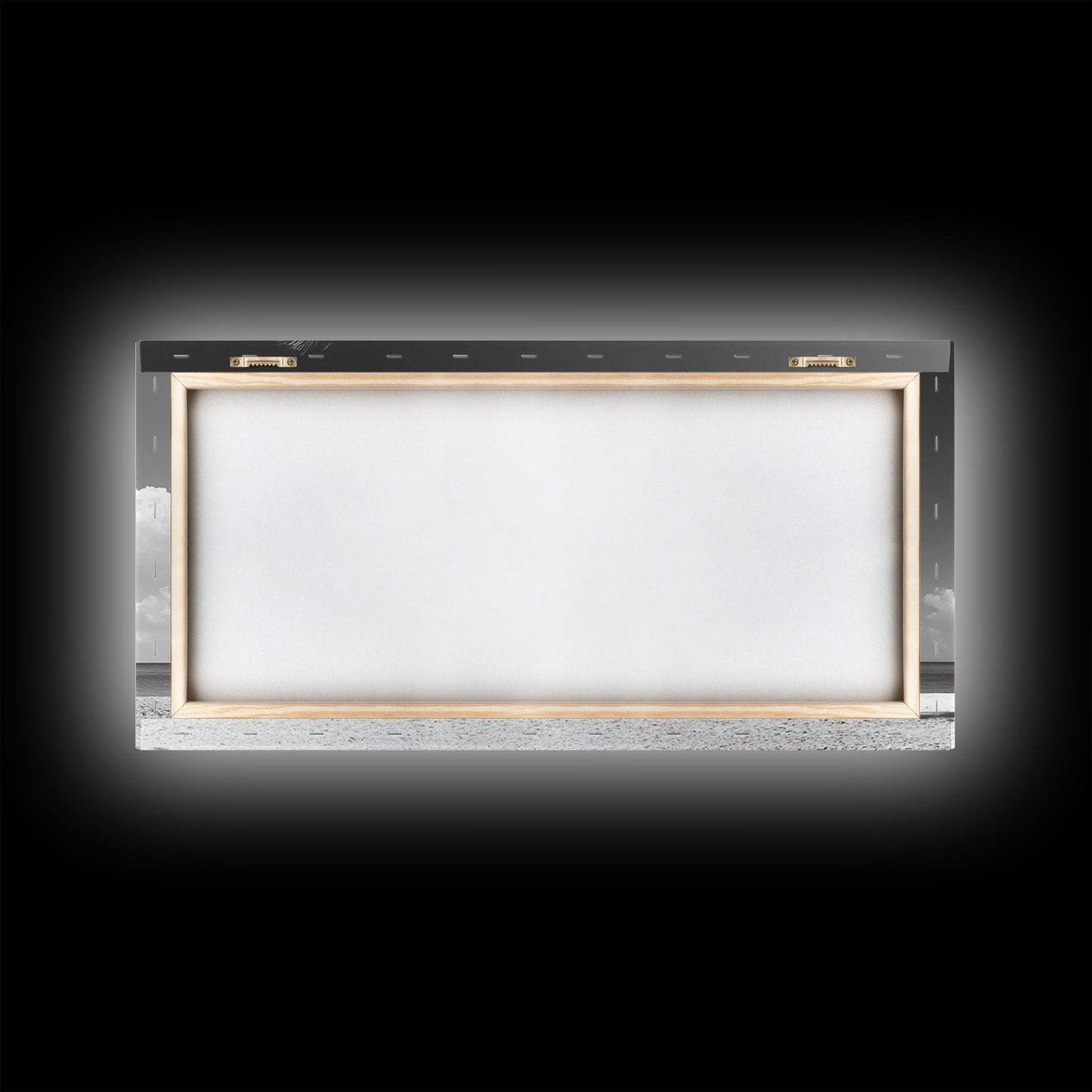 Bright Beach House Framed Canvas Print | Coastal Landscape Art | Nautical Wall Art | Coastal Decor | Extra Wide Art | Tropical Beach Art