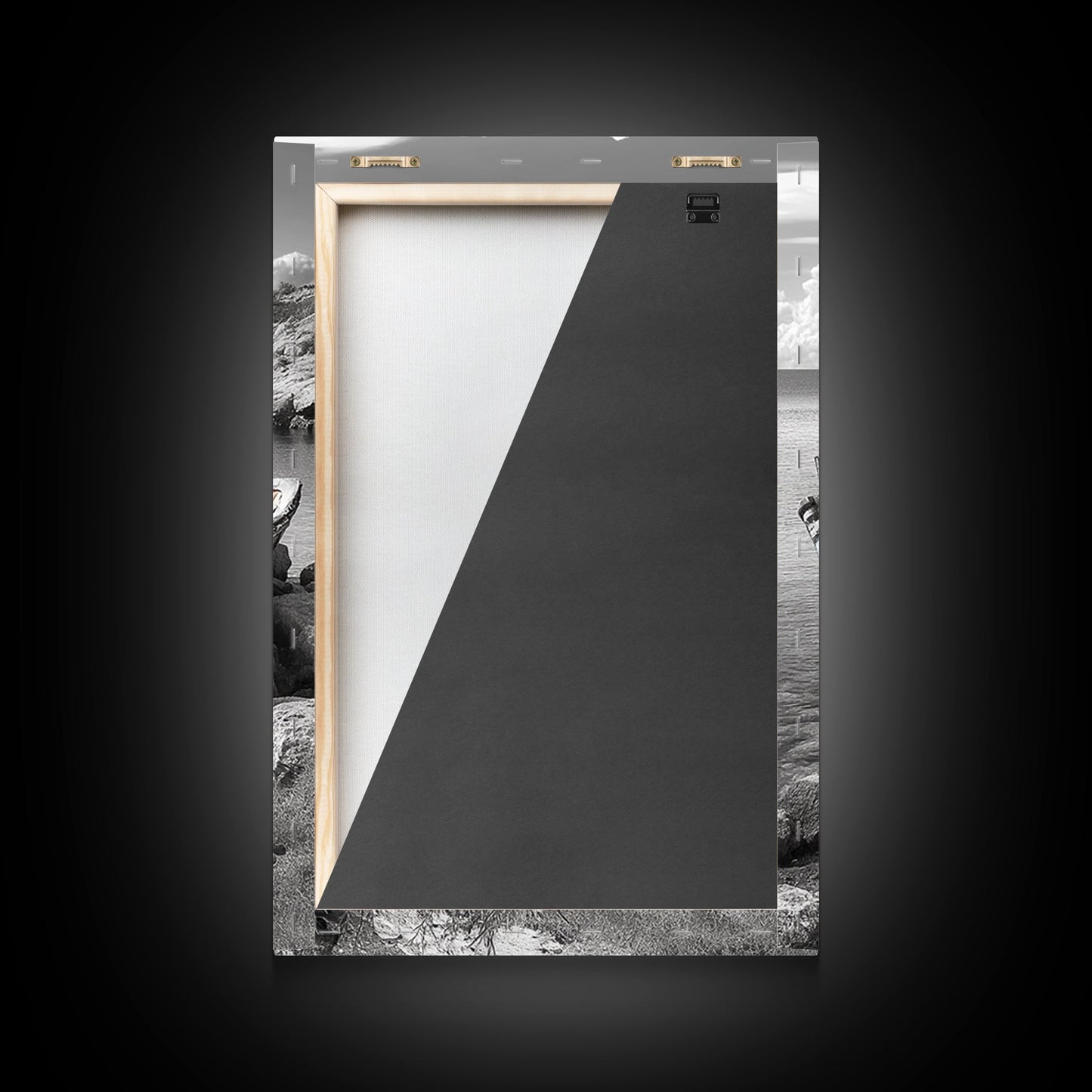 Rustikales Bootsbild, Küstendeko, Maritime Wandkunst, Seestück, Strandhauskunst, Geschenkidee, Leinwanddruck, Wabi-Sabi-Kunst