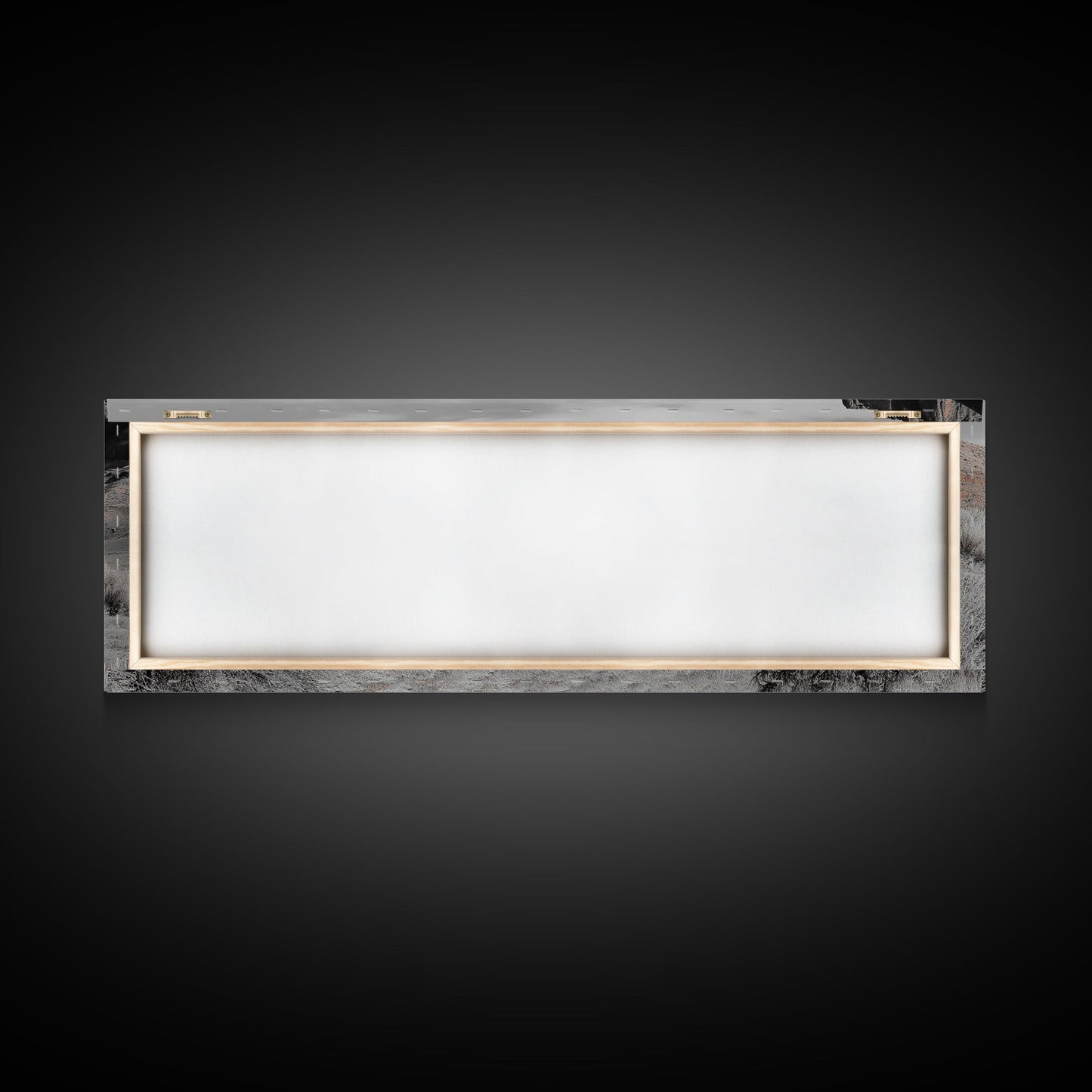 Desert Deer, Southwest Wall Art, Wildlife Painting, Rustic Wall Art, Nature Decor, Extra Wide Art, Horizontal Wall Art, Framed Canvas Print