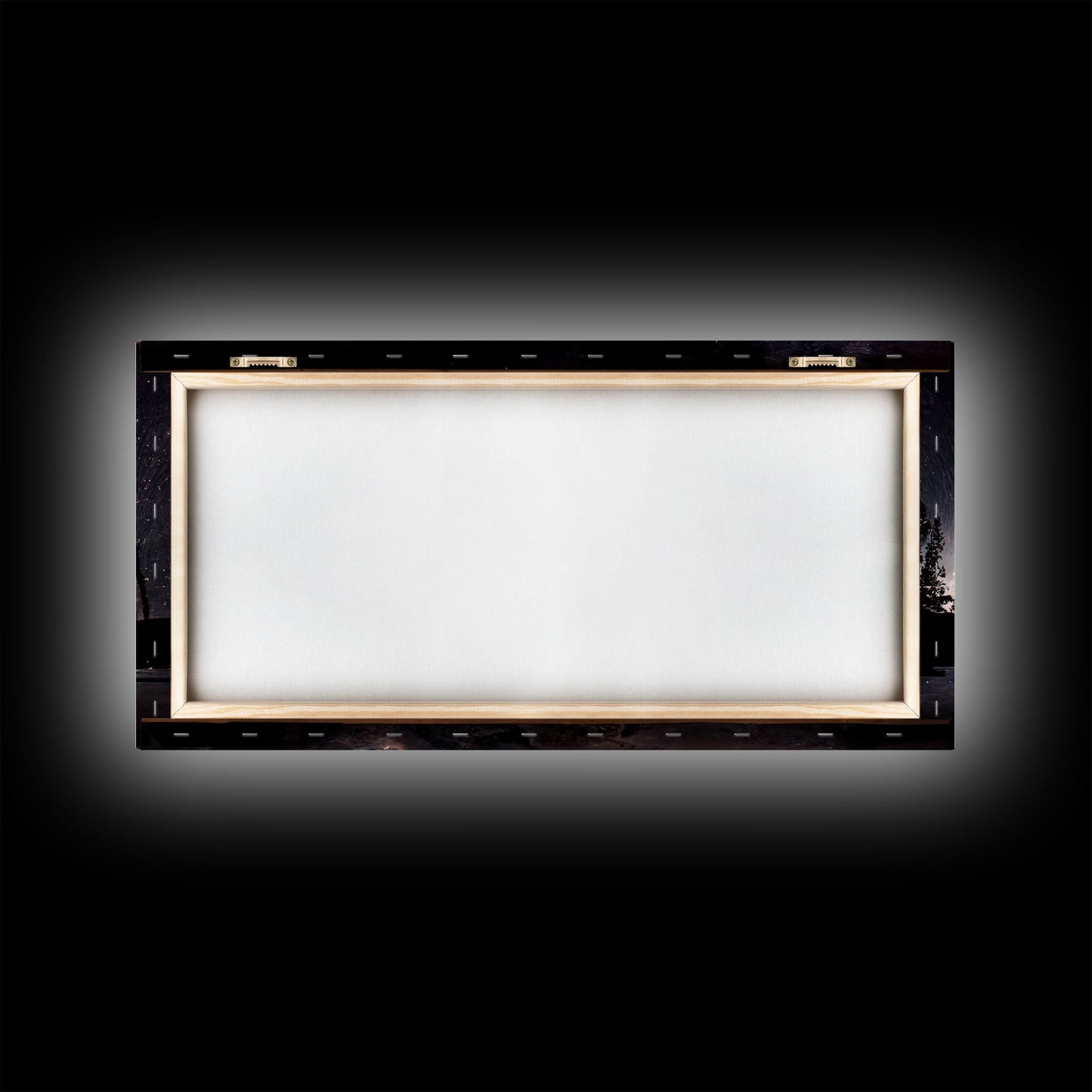 Canvas Wall Art Landscape Mountains Nature Painting Prints Minimalist Modern Home Artwork Decoration Night Sky With Stars