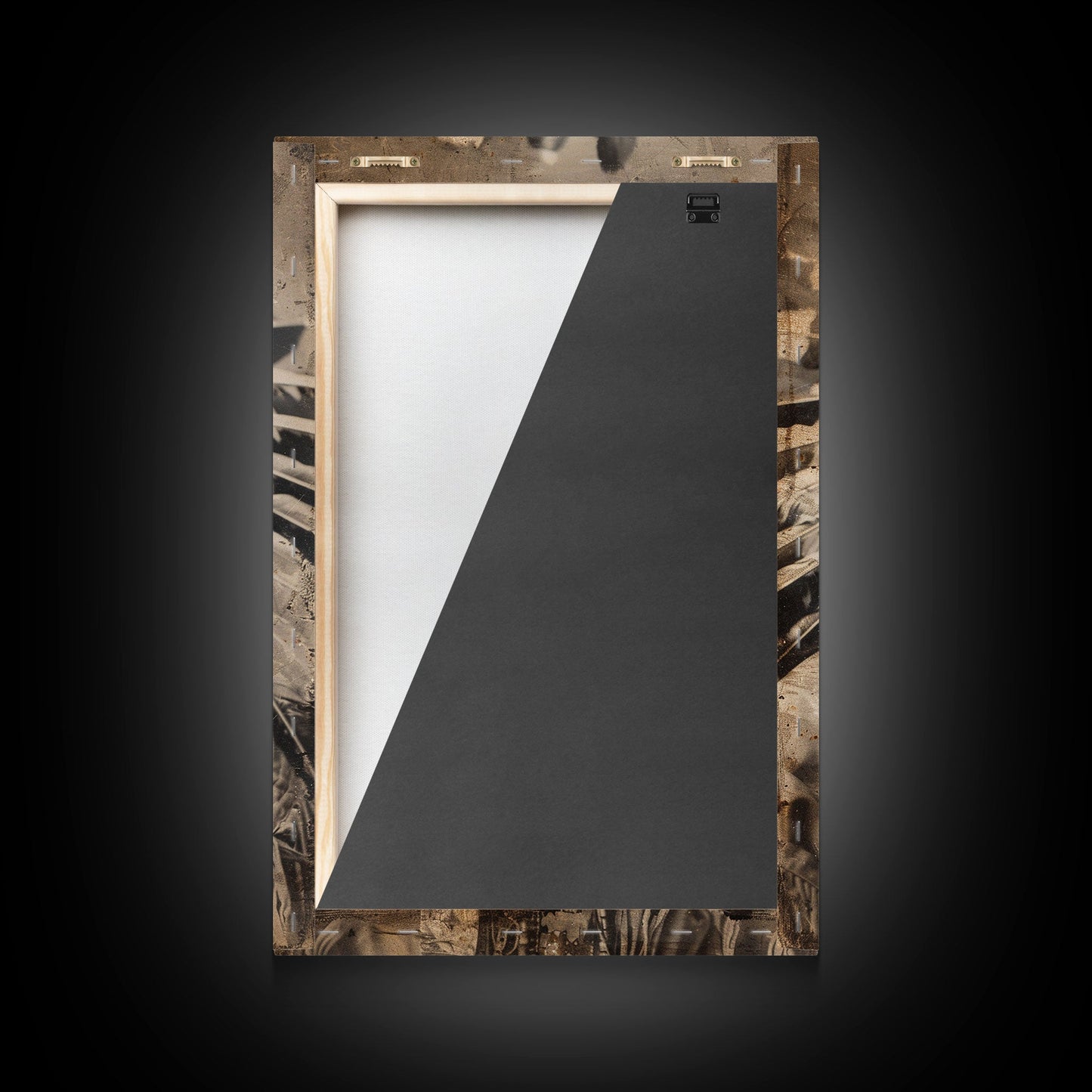 Native American Chief Portrait - Sepia Canvas Print, Historical Wall Art, Indigenous Art for Home, Rustic Native American Decor