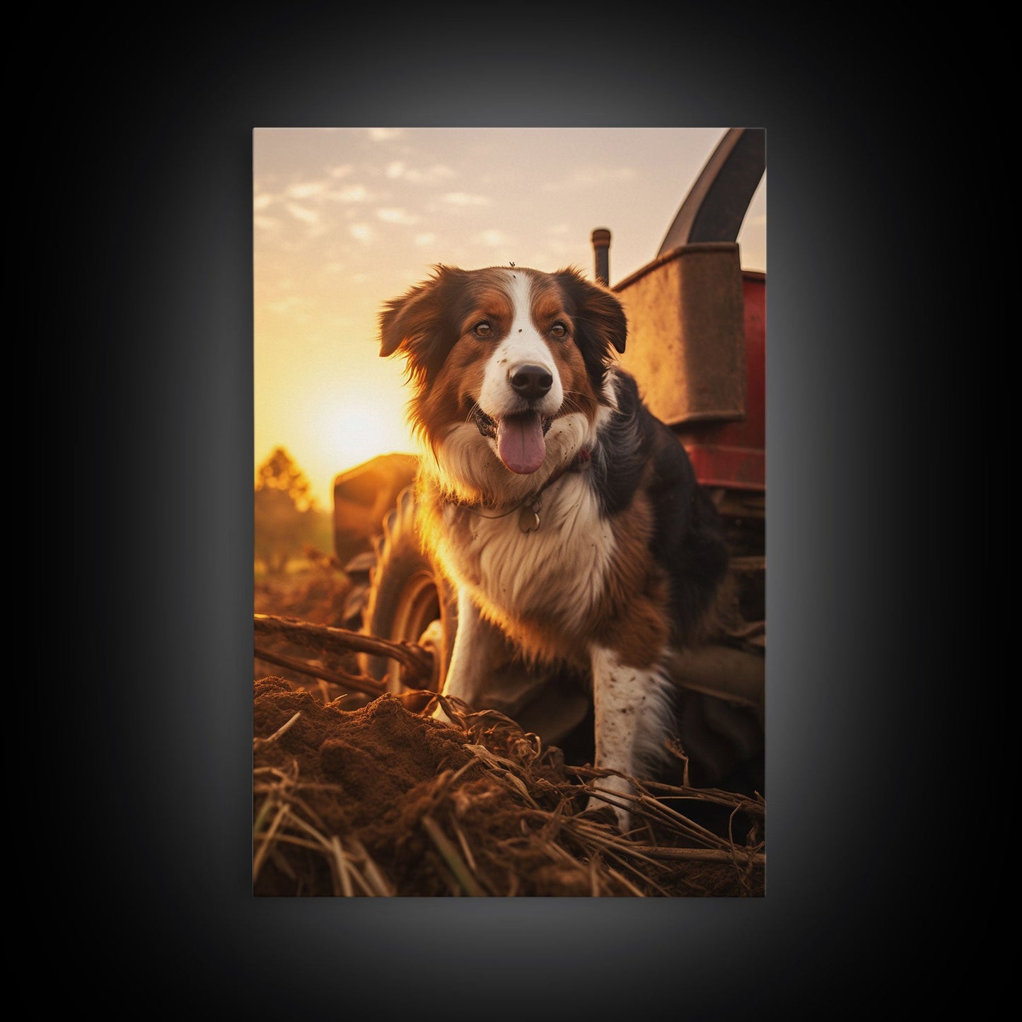 Bernese Mountain Dog Wall Print, Dog Wall Art, Farmhouse Wall Art, Wall Art, Framed Wall Art, Framed Canvas. Wall Print, Wall Canvas