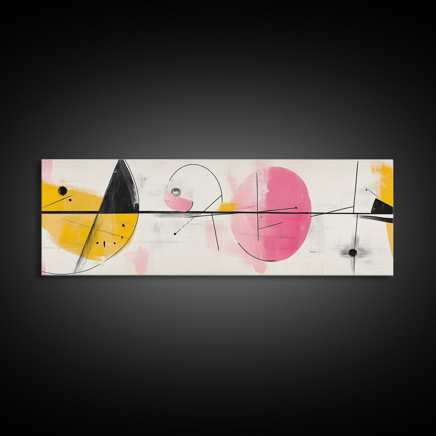 Extra Large Panoramic Abstract Art - Extra Wide Wall Art - Watercolor Fine Art Print - Modern Abstract Art Print - Original Art - Large Wall Art