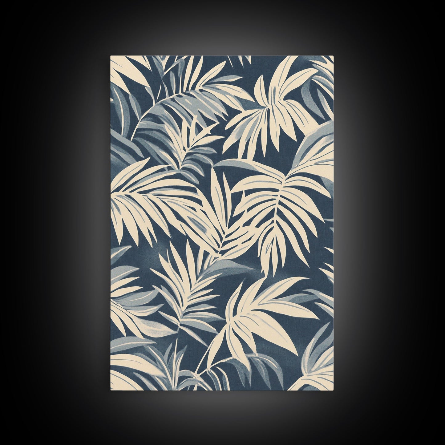 Floral / Botanical Print Wall Art Framed Canvas Print Midcentury Modern Wall Art Home Decor Boho Minimalist Ready To Hang Large Art