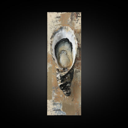 Koi Fish Framed Canvas Print Long Narrow Wall Art Zen Decor Coastal Decor Whimsical Art Tall Skinny Art for Bedroom Above Bed