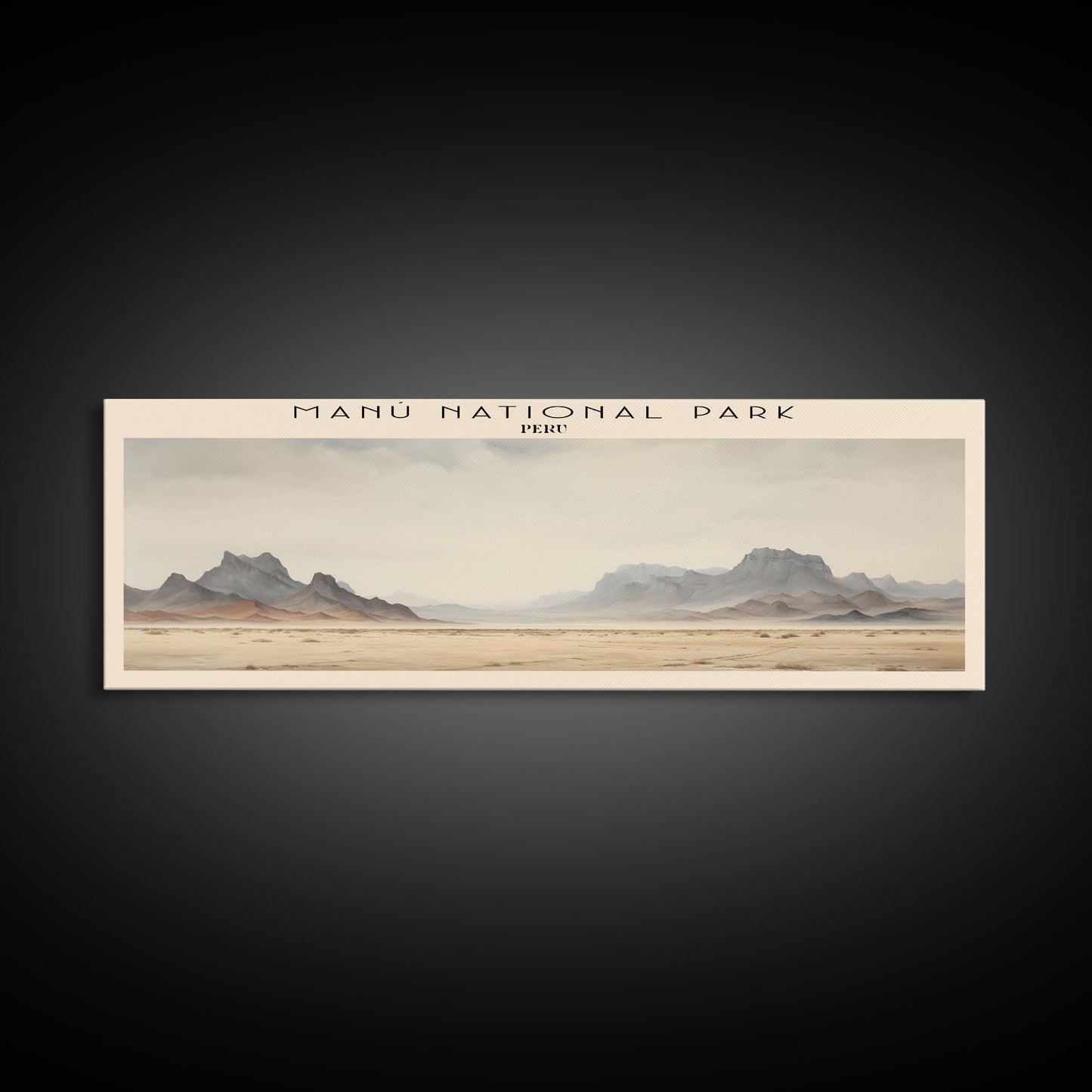 Manú National Park Wall Art Travel Poster Print, Gift For Travel Lover, Vacation Gift, COUNTRY Wall Art, Home Decor, Original Art