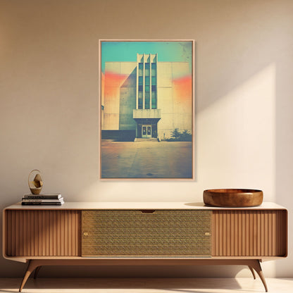 Architecture  Art, Architecture Print, Urban Art, Fine Art Print, Minimalist Art, Canvas Print, Wall Hanging Portrait Art, Office Wall Decor