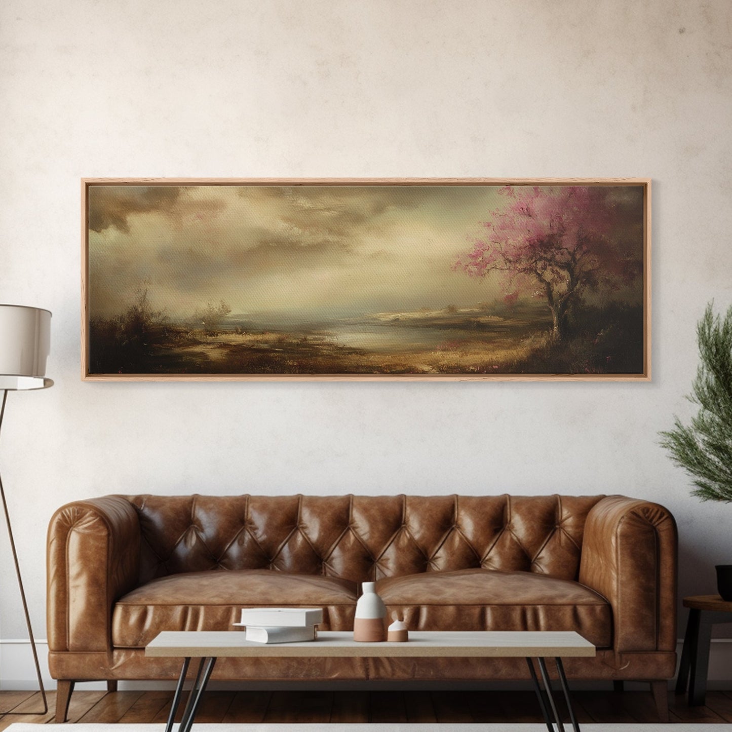 Moody Art Landscape Print, Dark Landscape Painting, Muted Art, Moody Home Decor, Moody Painting, Moody Landscape Wall Art Print