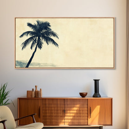 Vacation Home Wall Art Watercolor Painting Print of a Palm Tree, Coastal Wall Art, Palm Tree Decor, Palm Tree Wall Art, Nautical Wall Art