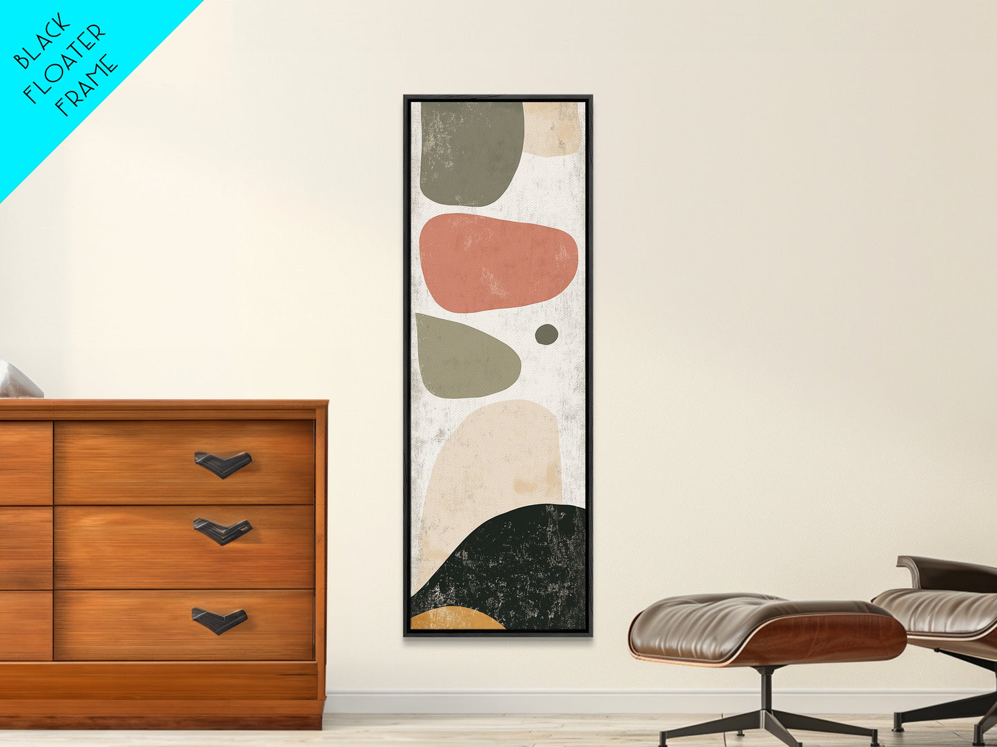 Framed Canvas Print Geometric Abstract Art Minimalist Wall Art Modern Living Room Decor Ideal Boho Art Bedroom Modern Fall Wall Art