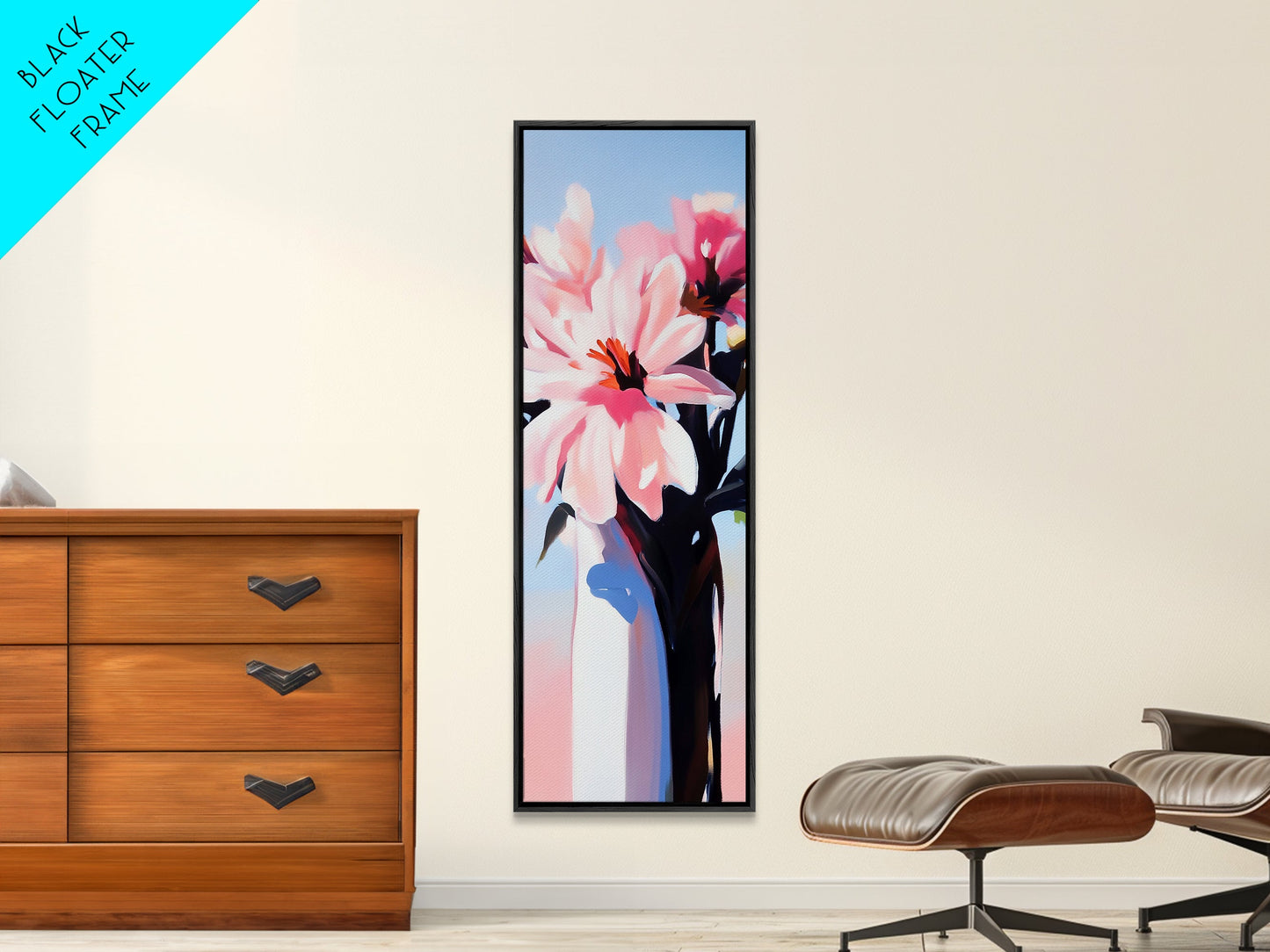 Soft Petals, Pink Floral, Spring Blooms, Canvas Print, Romantic Wall Art, Boho Flower Decor, Feminine Aesthetic, Bedroom Wall Art