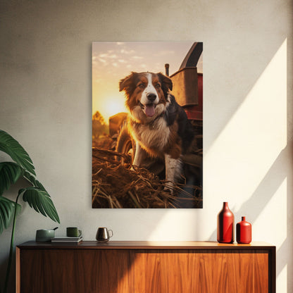Bernese Mountain Dog Wall Print, Dog Wall Art, Farmhouse Wall Art, Wall Art, Framed Wall Art, Framed Canvas. Wall Print, Wall Canvas