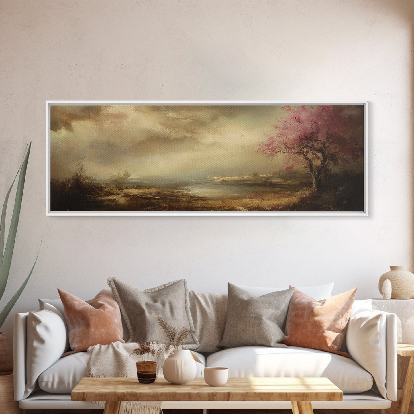 Moody Art Landscape Print, Dark Landscape Painting, Muted Art, Moody Home Decor, Moody Painting, Moody Landscape Wall Art Print