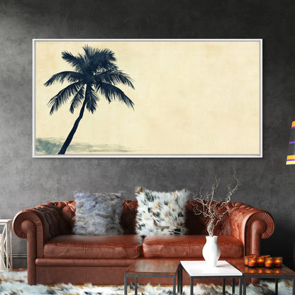 Vacation Home Wall Art Watercolor Painting Print of a Palm Tree, Coastal Wall Art, Palm Tree Decor, Palm Tree Wall Art, Nautical Wall Art