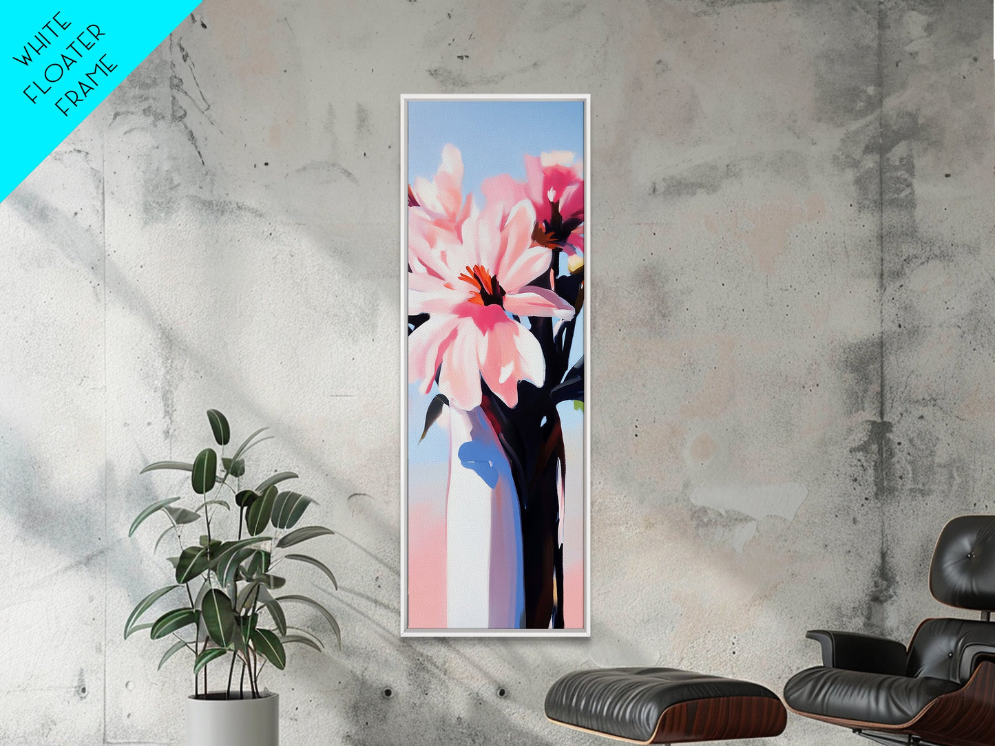 Soft Petals, Pink Floral, Spring Blooms, Canvas Print, Romantic Wall Art, Boho Flower Decor, Feminine Aesthetic, Bedroom Wall Art