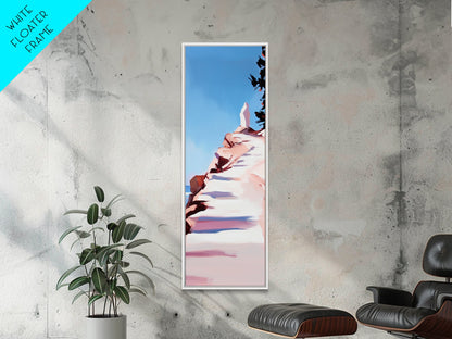 Sunset Cliffs, Beach Landscape, Warm Coastal Decor, Ocean View Art, Living Room Print, Modern Seascape, Canvas Print, Summer Art