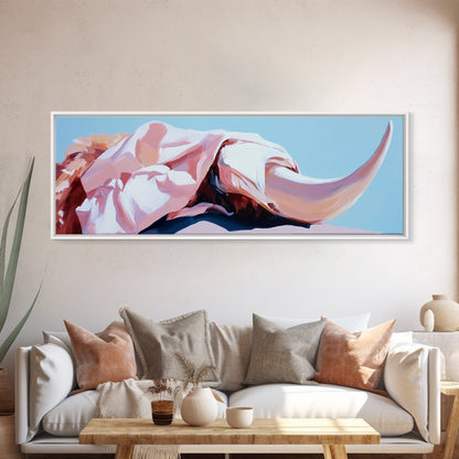 Rustic Wildlife, Animal Lover, Earthy Aesthetic, Nature Canvas Print, Living Room Wall Art, Boho Home Decor, Western Wall Art