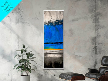 Ocean Horizon, Coastal Art, Blue Wall Decor, Canvas Print, Seascape Painting, Minimalist Art, Large Wall Art, Modern Home Decor