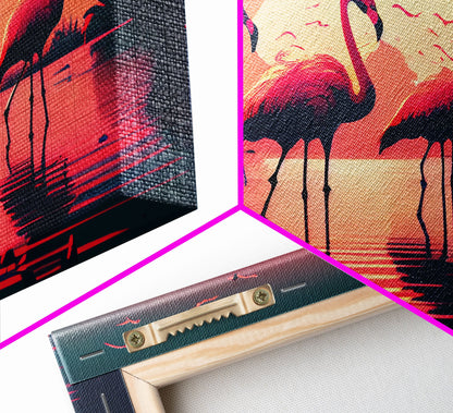 Cute Lil Boo In The Forest, Cute Halloween Wall Decor, Framed Canvas Print