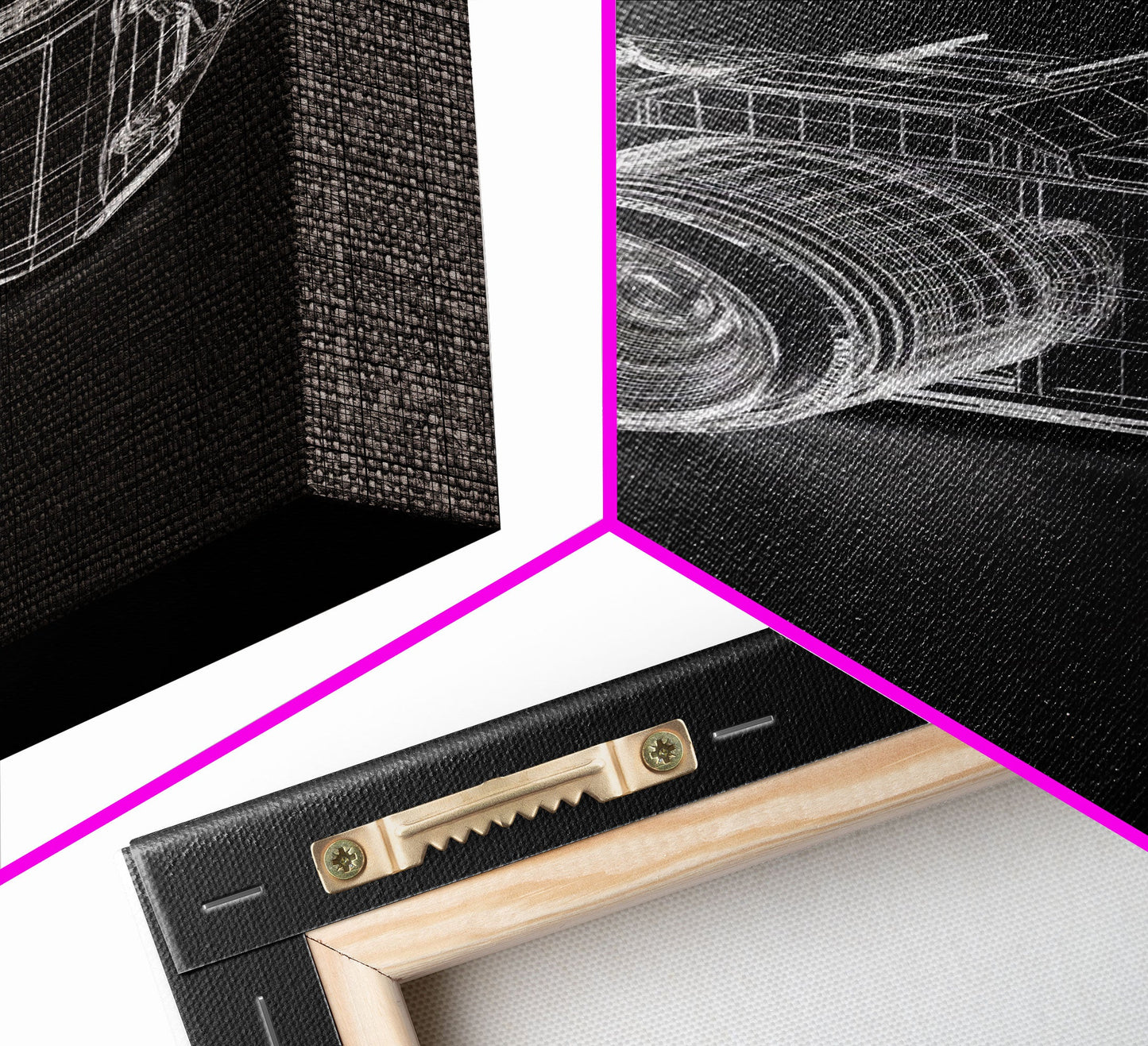 Camera Wall Art, Photography Art, Craft Room Wall Decor, Minimalist Print, Wall Decor, Canvas Print, Wall Art, Framed Canvas