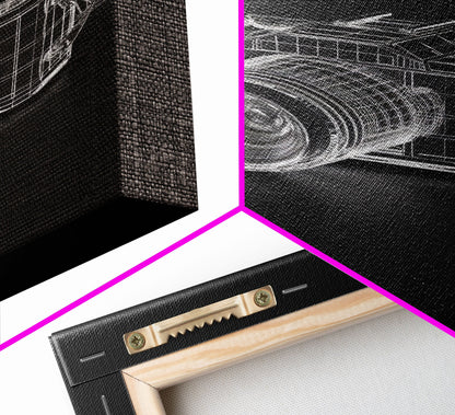 Camera Wall Art, Photography Art, Craft Room Wall Decor, Minimalist Print, Wall Decor, Canvas Print, Wall Art, Framed Canvas