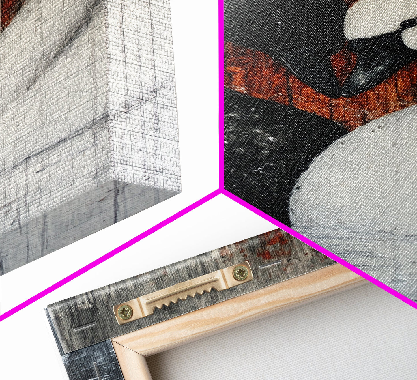 Two Swans in Love, Framed Canvas Print, Goth Decor, Wedding Gift Idea, Engagement Gift, Gift For Couples, Swan Painting, Swan Art