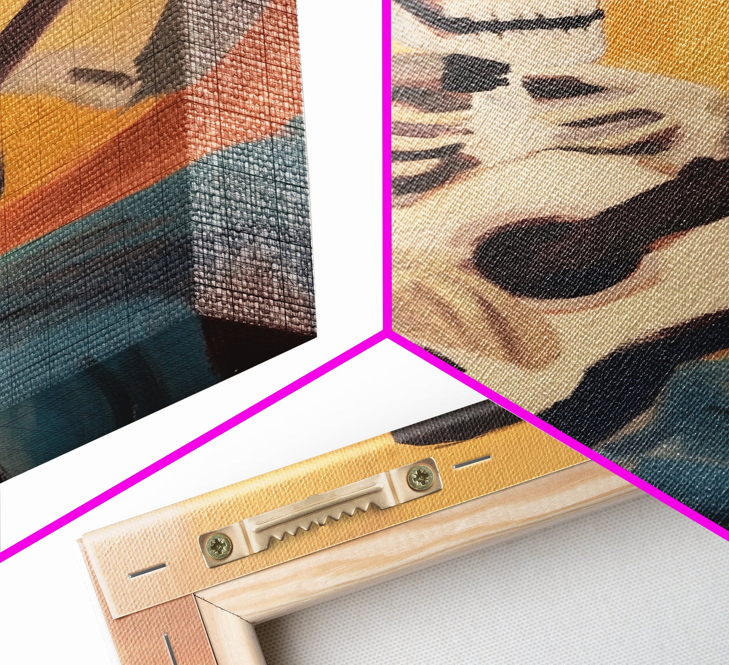 Chicano Cowboy Guitarist Canvas Print - Tejano Wall Art - Mexicano Home Decor