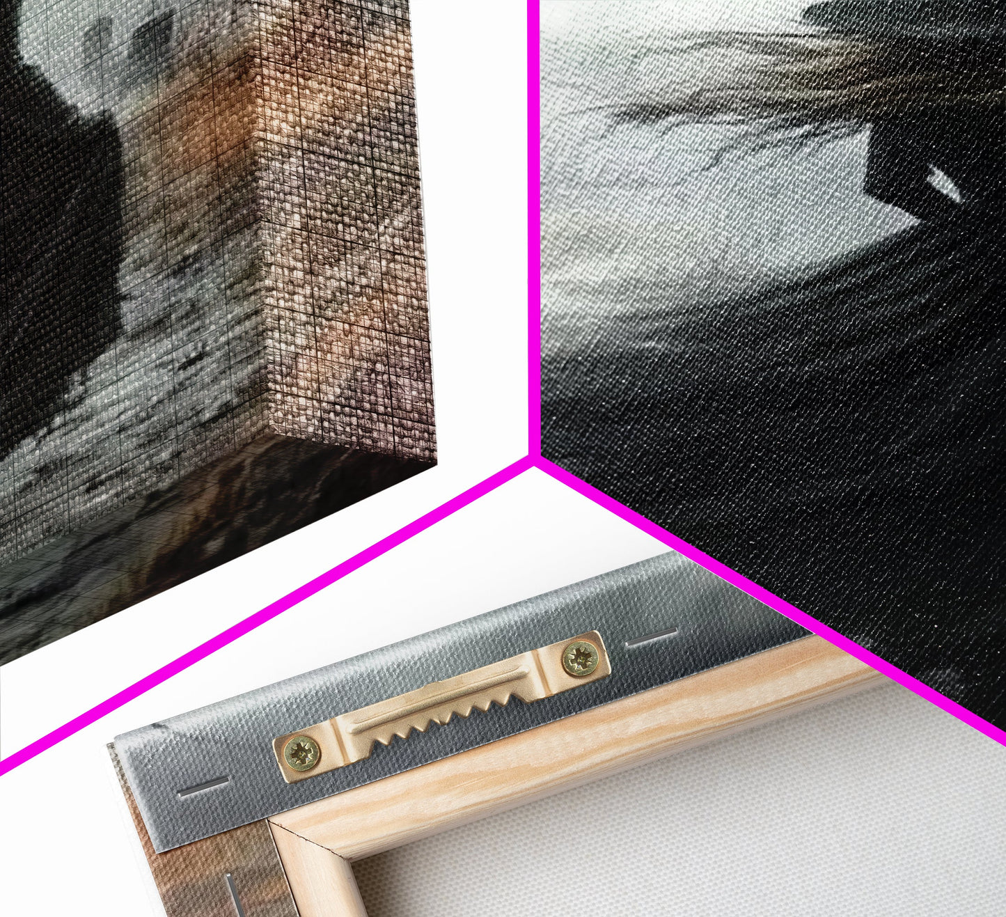 Gothic Oil Painting Print Of a Witch in a Grave Yard, Framed Canvas Print, Dark Academia, Gothic Art, Goth Decor, Halloween Wall Art