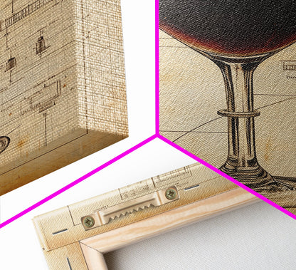 Espresso Martini Wall Art Canvas Print, Cocktail Painting, Cocktail Decor, Bar Decor, Home Bar Wall Art, Kitchen Wall Art