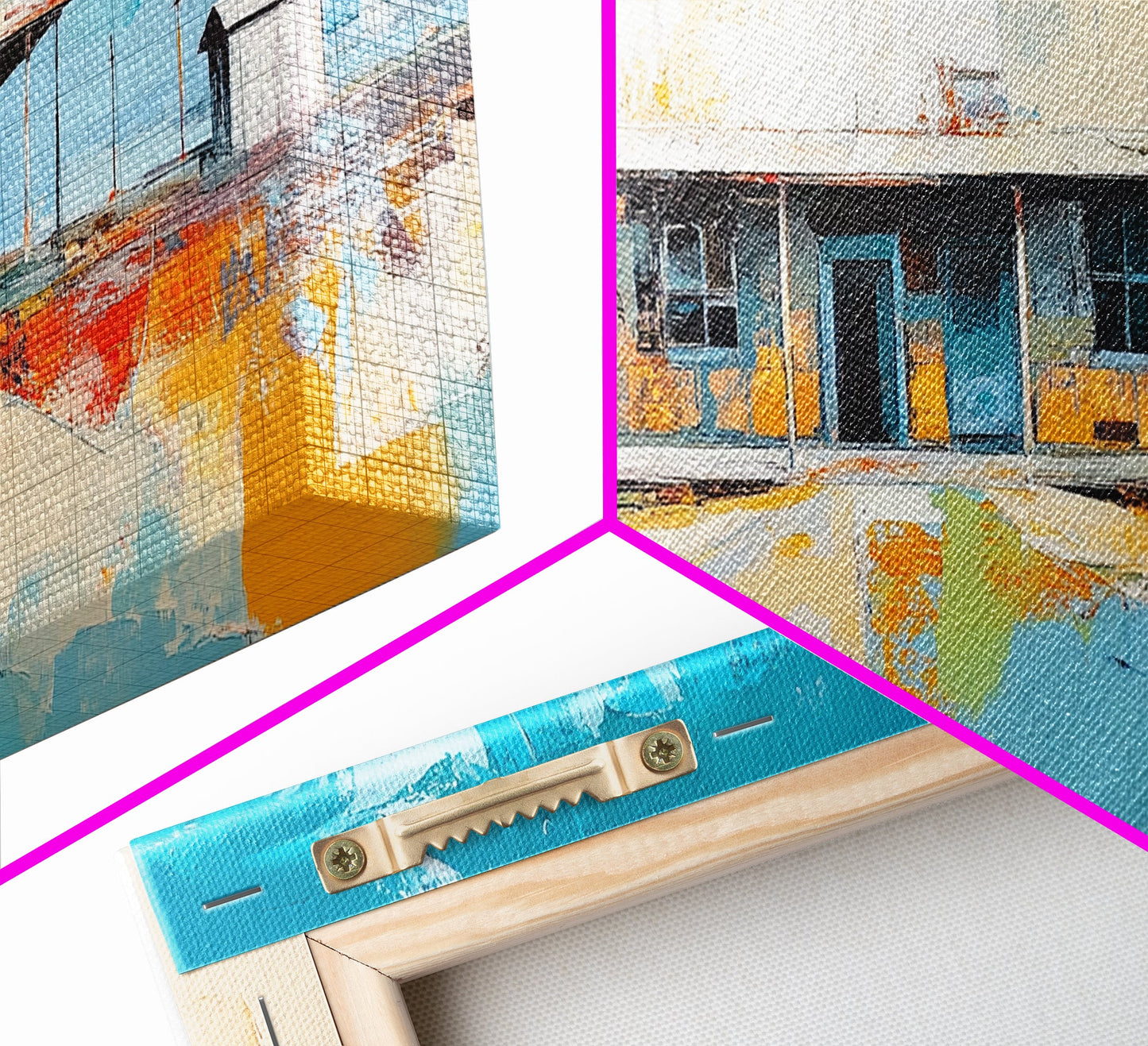 Desert House Art, Wandkunst im Südwest-Stil, rustikale Dekoration, Boho-Kunst, Bauernhauskunst, Küstenmalerei, gerahmter Leinwanddruck