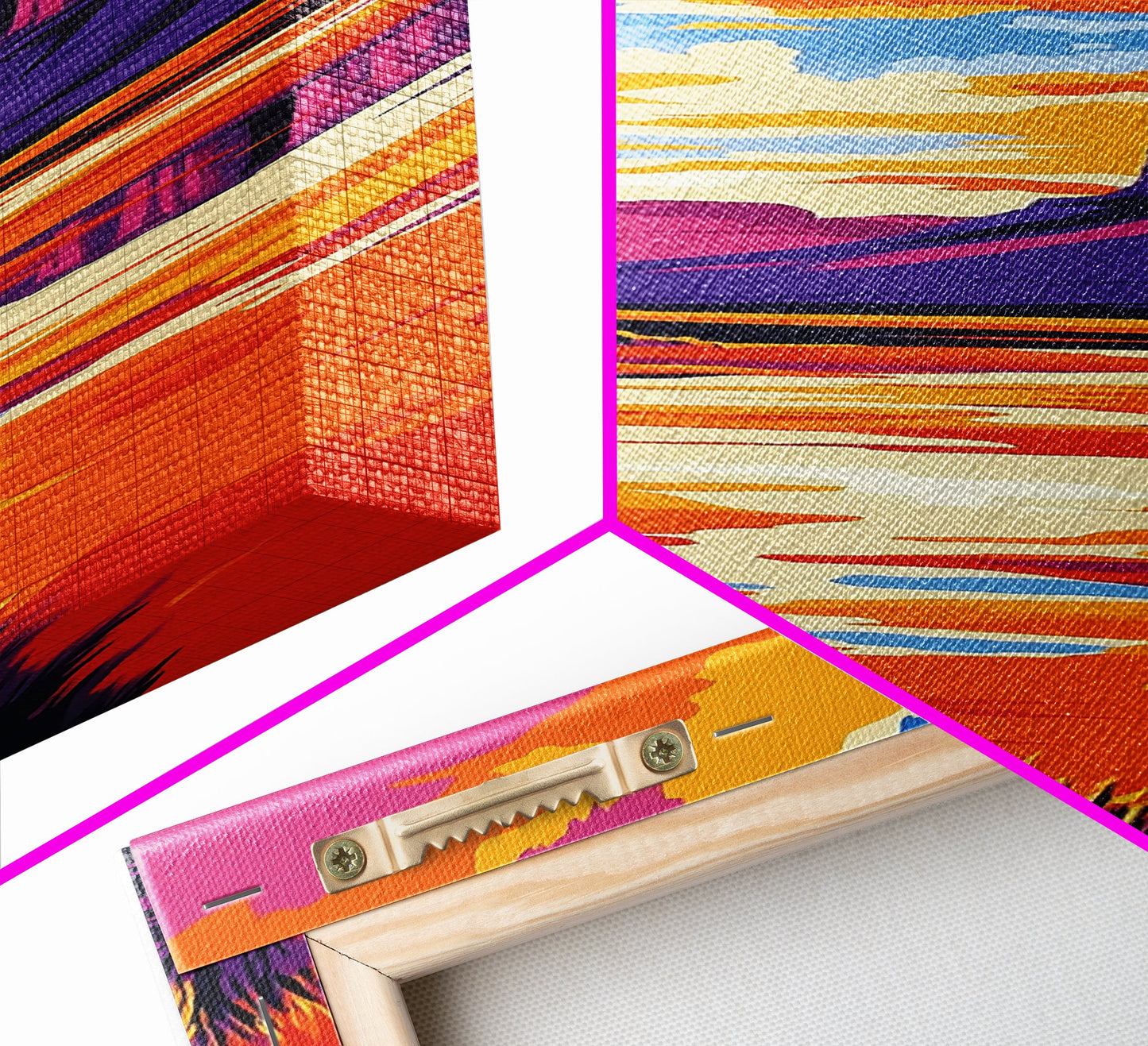 Desert, Mesa, Sunset, Reflection, Canvas Print, Nature Wall Art, Rustic Home Decor, Warm Earth Tones, Bedroom Wall Art