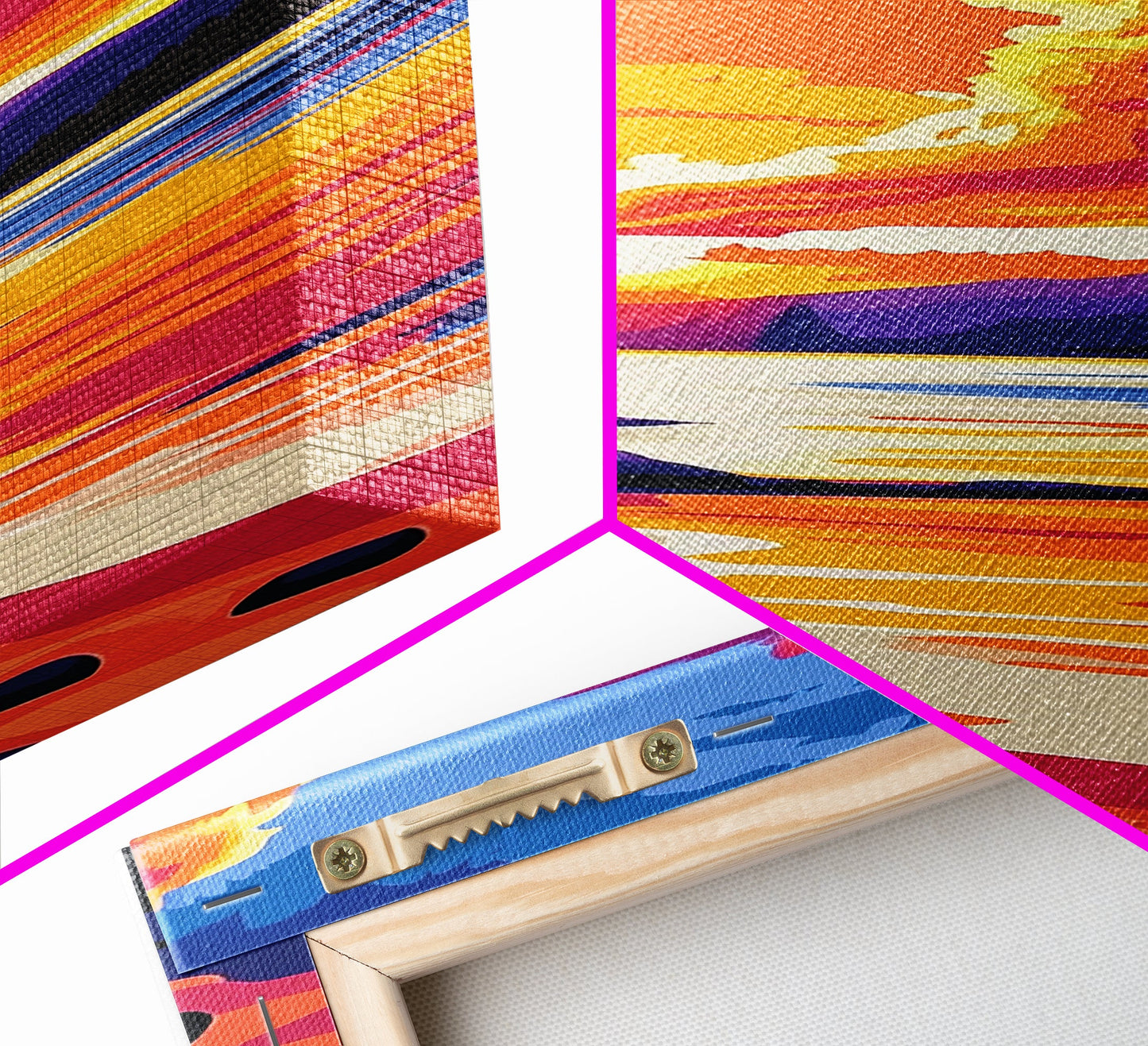 Pine Reflection, Forest Lake, Nature Art, Framed Canvas Print, Serene Landscape, Rustic Wall Art, Cabin Decor, Cozy Retreat