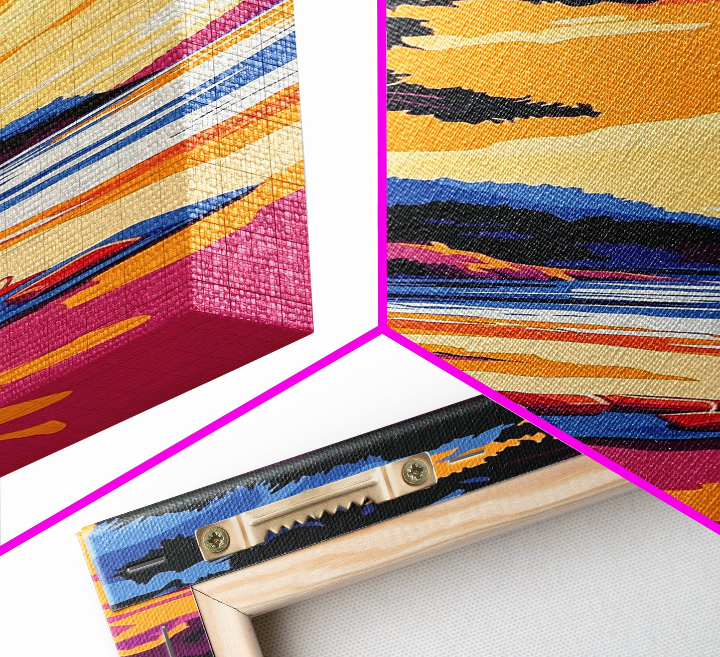 Coastal Retreat, Sandy Beach Scene, Relaxing Sunset View, Ocean Wall Art, Vacation Home Decor, Canvas Print, Tropical Style