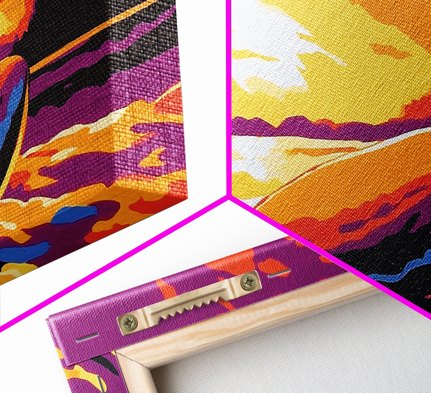 Whiskey Bottle, Sunset Reflection, Framed Canvas Print, Rustic Bar Art, Dramatic Home Art, Vibrant Wall Decor, Dining Room Wall Art