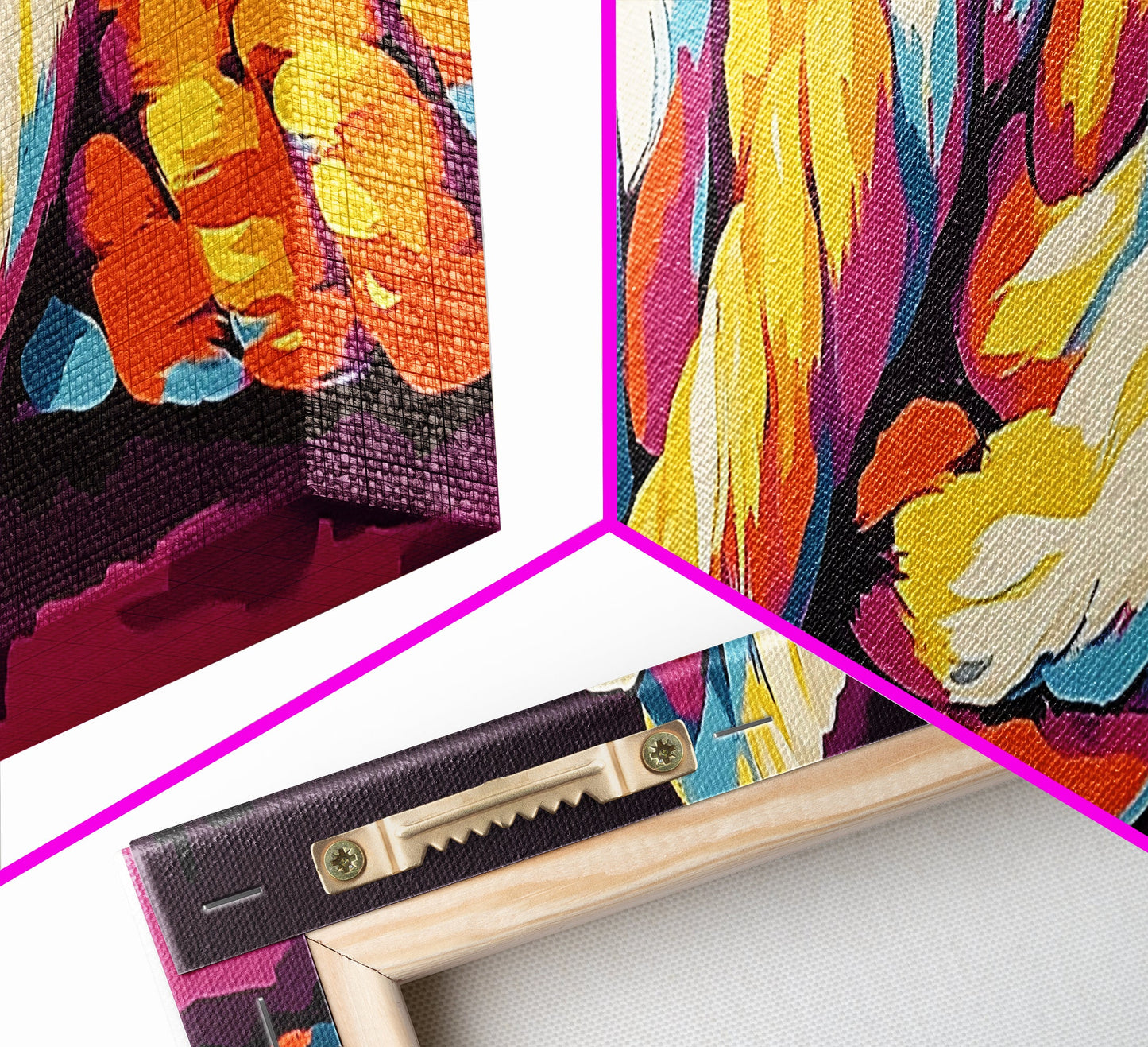 Nautical Rope, Ocean Harbor, Coastal Decor, Maritime Wall Art, Framed Canvas Print, Living Room, Beach House Artwork, Bold Nautical Art