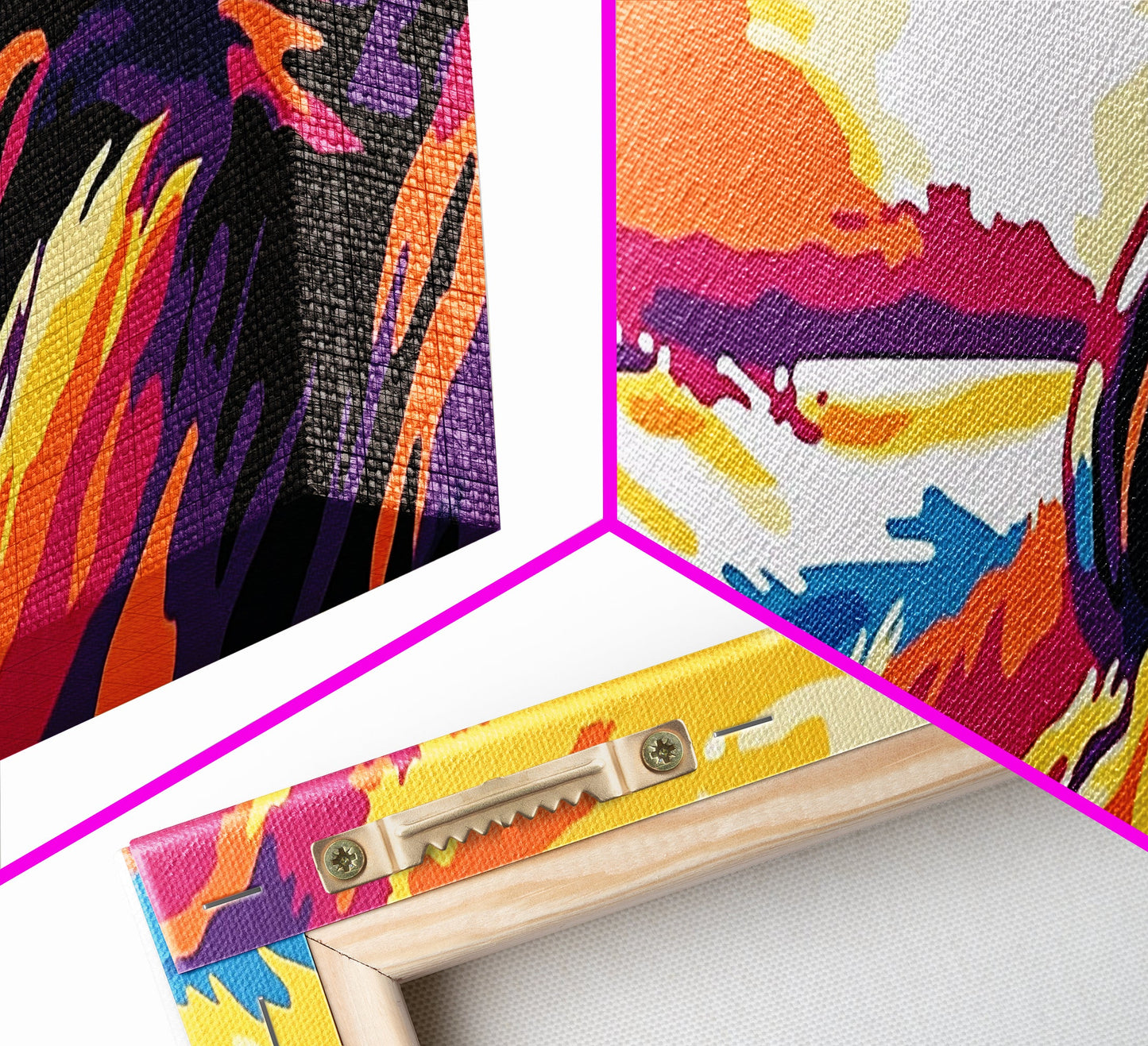 Lake Sunset, Dramatic Sky, Canvas Print, Nature Lover Wall Art, Vibrant Home Decor, Warm Color Palette, Boho Landscape Print