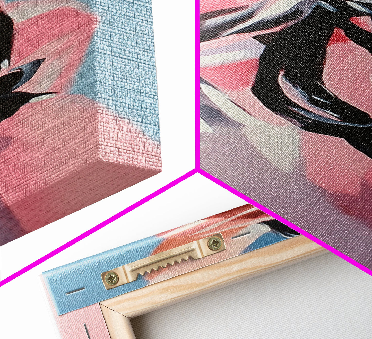 Equestrian Detail, Horse Art, Rustic Wall Decor, Western Aesthetic, Framed Canvas Print, Farmhouse Style, Horse Painting, Entryway Art