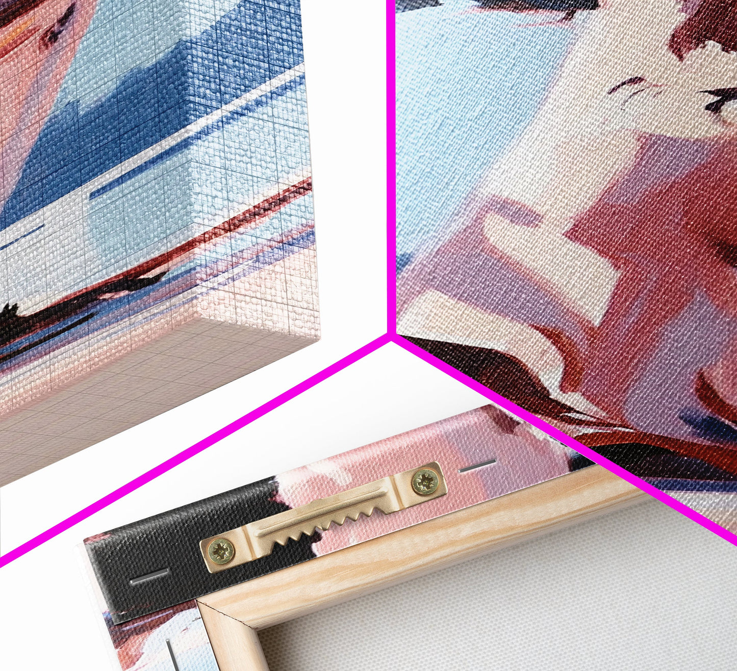 Tree Trunk, Nature Art, Minimalist Landscape, Rustic Decor, Living Room, Earthy Tones, Tranquil Scenery, Framed Canvas Print