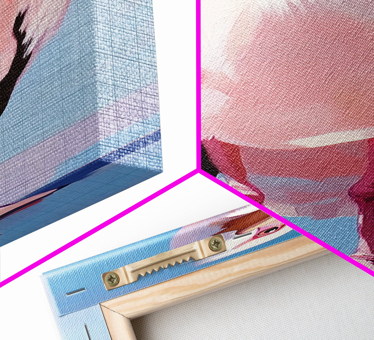 Pelican, Coastal Bird, Modern Beach Art, Nautical Home Decor, Ocean Animal, Boho Wall Art, Seaside Theme, Framed Canvas Print