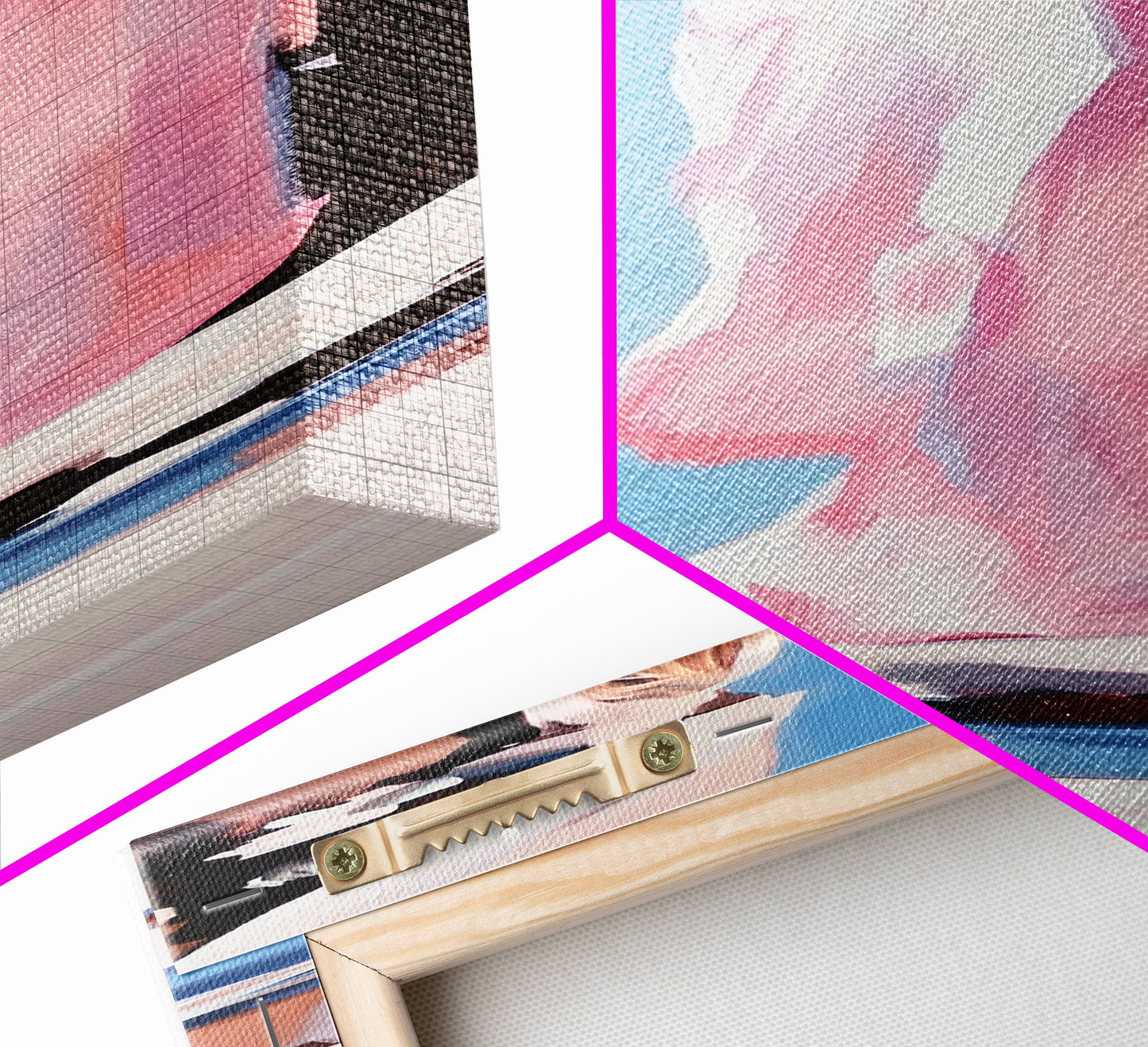 Embracing Couple, Romantic Wall Art, Beach Sunset, Minimalist Love Art, Framed Canvas Print, Dreamy Home Decor, Modern Aesthetic