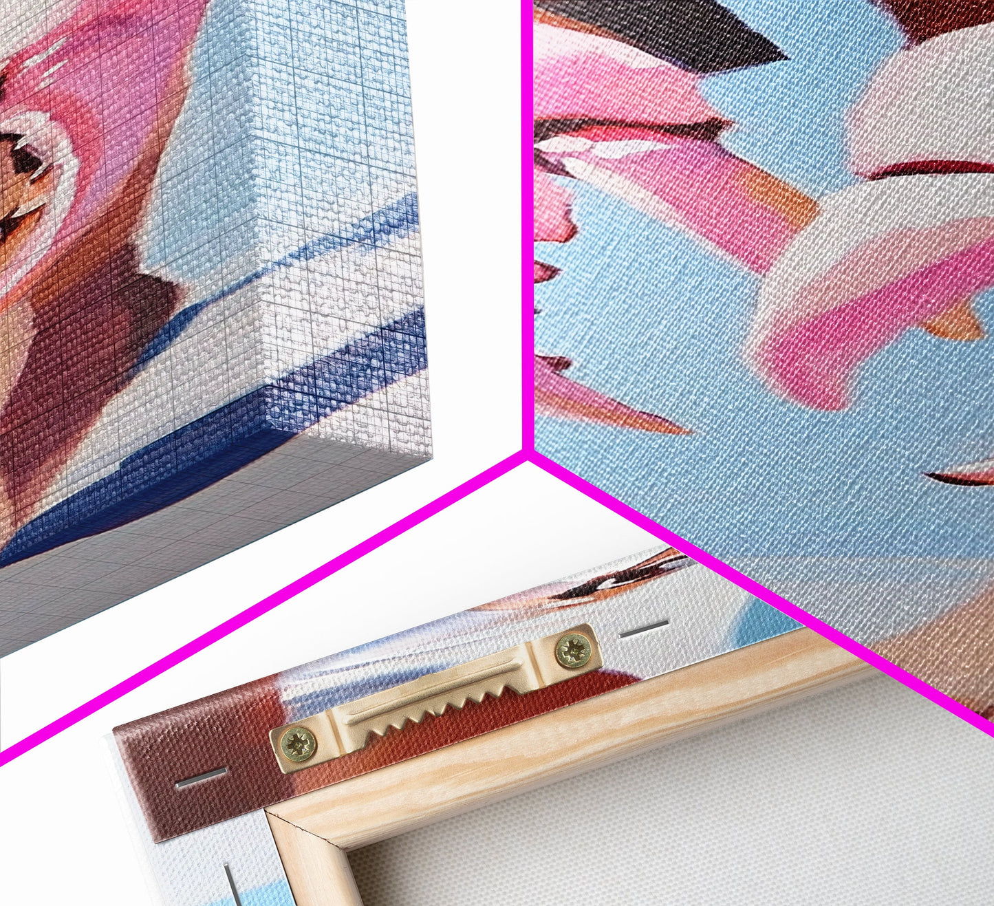 Seaside Escape, Beach Scene, Peaceful Horizon, Coastal Dream, Framed Canvas Print, Living Room Wall Art, Minimalist Art, Ocean View