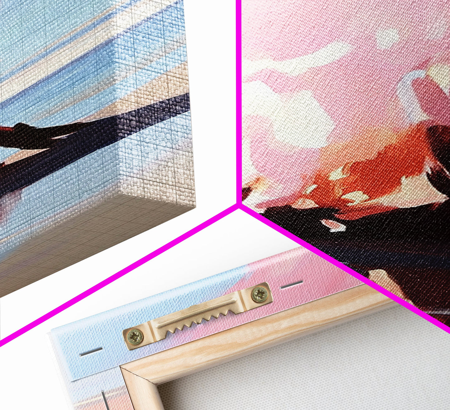 Burning Tree, Surreal Landscape Art, Abstract Nature Print, Dreamy Wall Art, Modern Home Decor, Soft Color Palette, Canvas Print