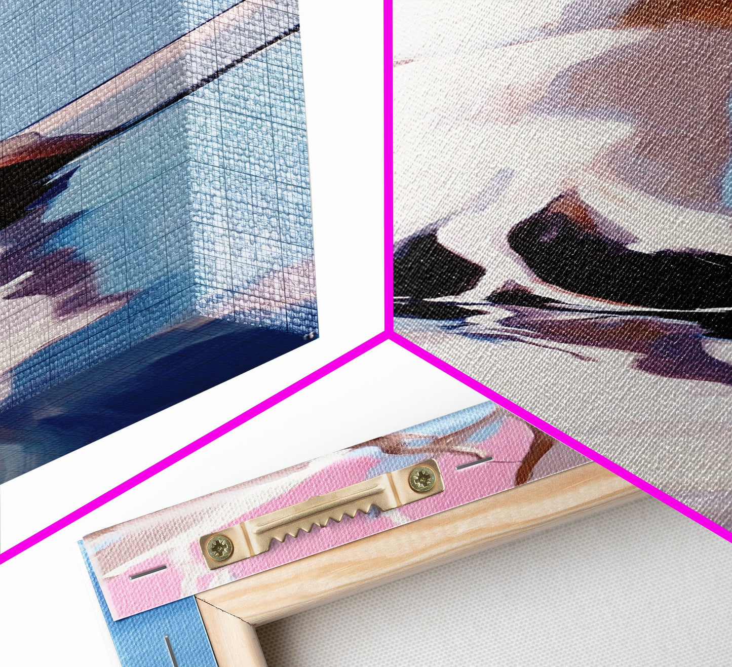 Tree Reflection, Serene Landscape, Minimalist Wall Art, Canvas Print, Calming Nature, Home Decor, Boho Aesthetic, Tranquil Painting