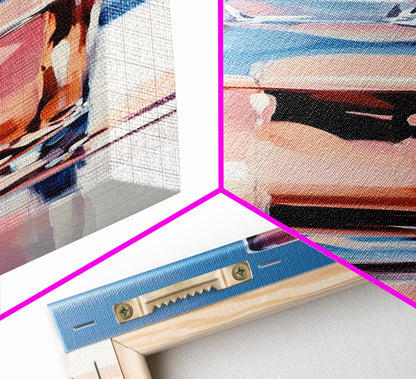 Whiskey Bottle, Elegant Bar, Glass Reflection, Canvas Print, Kitchen Wall Art, Modern Liquor Decor, Man Cave Art, Rustic Bar Wall Art