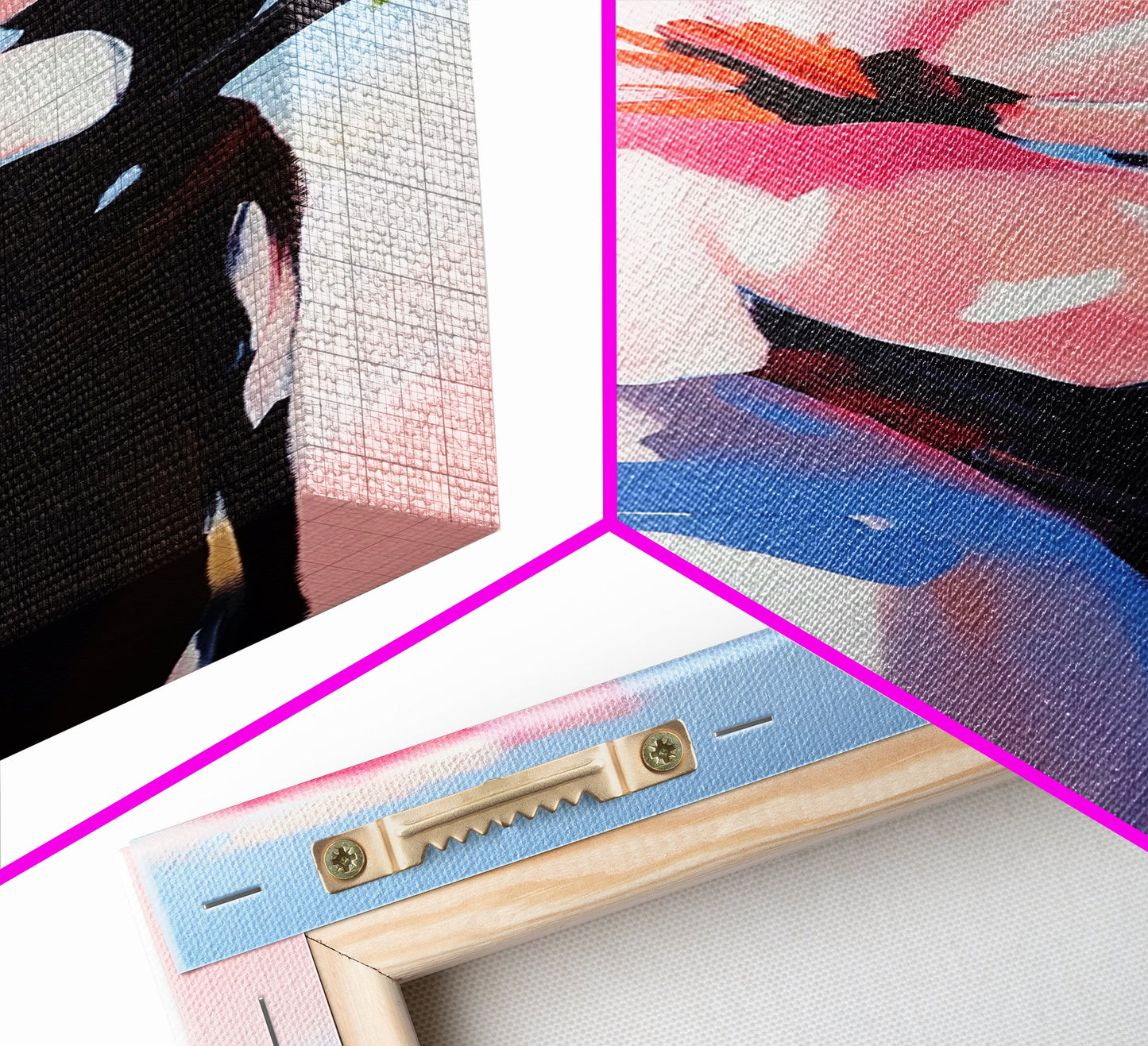 Soft Petals, Pink Floral, Spring Blooms, Canvas Print, Romantic Wall Art, Boho Flower Decor, Feminine Aesthetic, Bedroom Wall Art